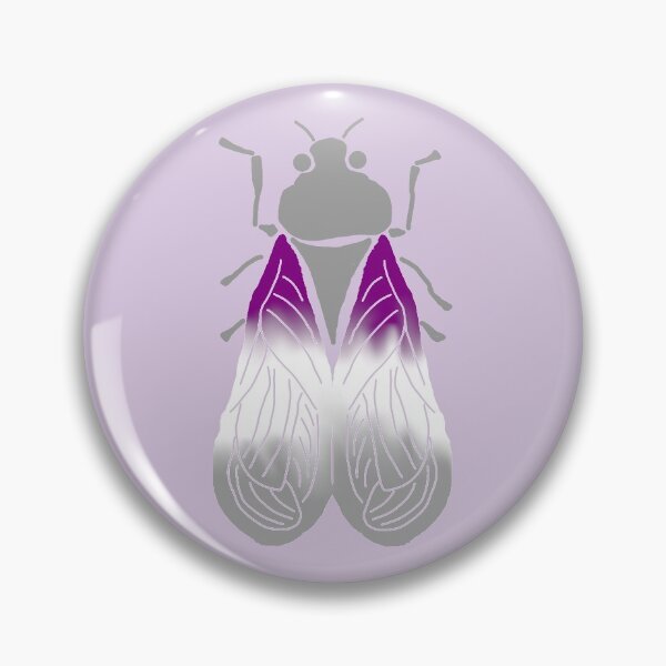 Item preview, Ace-Winged Cicada designed and sold by LochNestFarm.