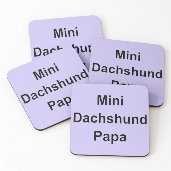 Item preview, Mini Dachshund Papa designed and sold by Pct4.