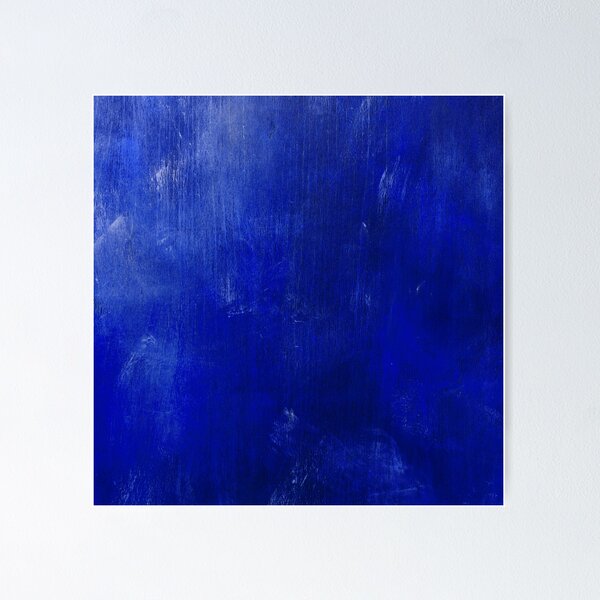 Item preview, Wood print in blue designed and sold by fowons.