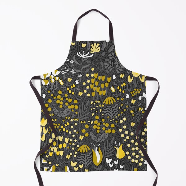 Item preview, Yellow and Grey Flowers designed and sold by space-kitten.