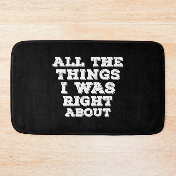 Item preview, All The Things I Was Right About Spiral Notebook designed and sold by BlackDodo.