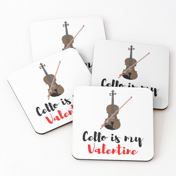 Item preview, Cello Is My Valentine designed and sold by collegeplace.