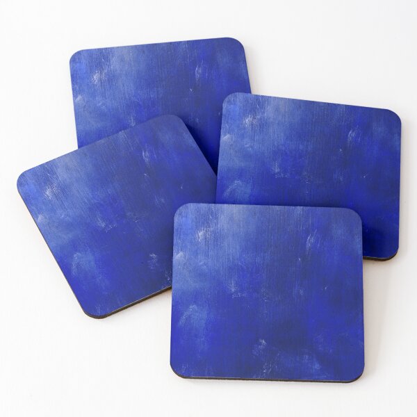 Item preview, Wood print in blue designed and sold by fowons.