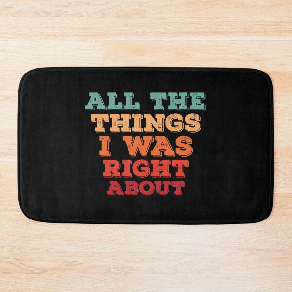 Item preview, All The Things I Was Right About Spiral Notebook designed and sold by BlackDodo.