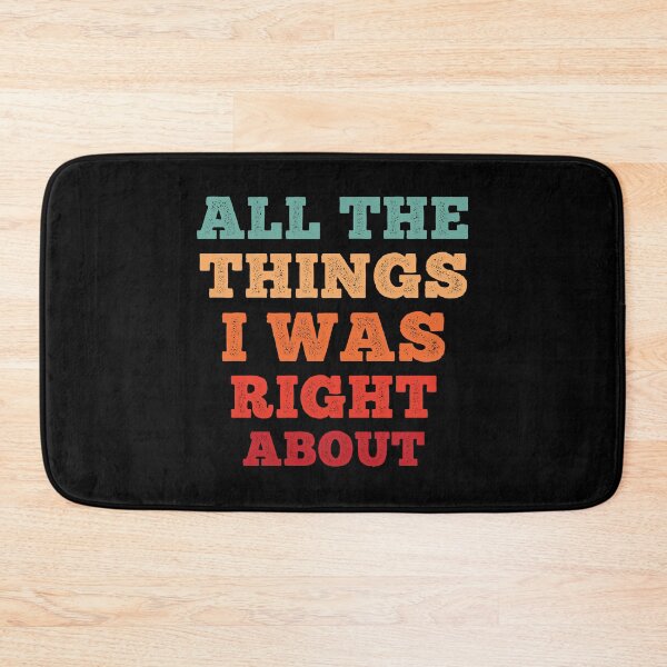 Item preview, All The Things I Was Right About Spiral Notebook designed and sold by BlackDodo.