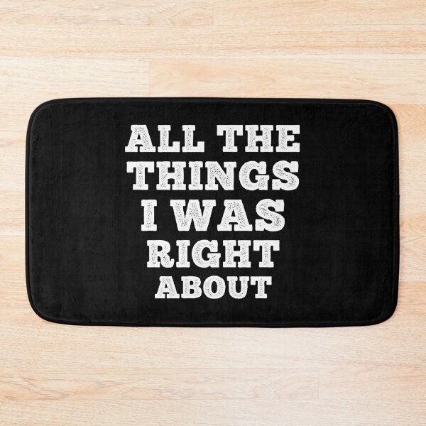 Item preview, All The Things I Was Right About Spiral Notebook designed and sold by BlackDodo.