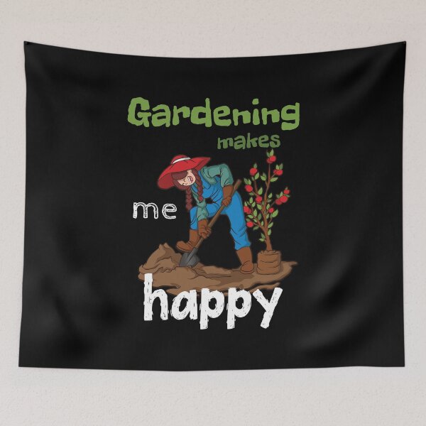 Item preview, Gardening Makes Me Happy - Funny Garden Mom Gift designed and sold by biNutz.