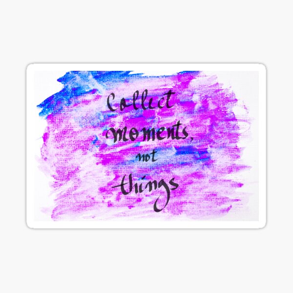 Inspirational abstract water color background Sticker
