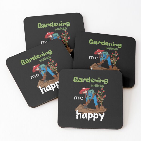 Item preview, Gardening Makes Me Happy - Funny Garden Mom Gift designed and sold by biNutz.