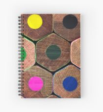Coloured pencils Spiral Notebook