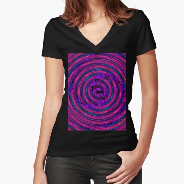 Fitted V-Neck T-Shirt
