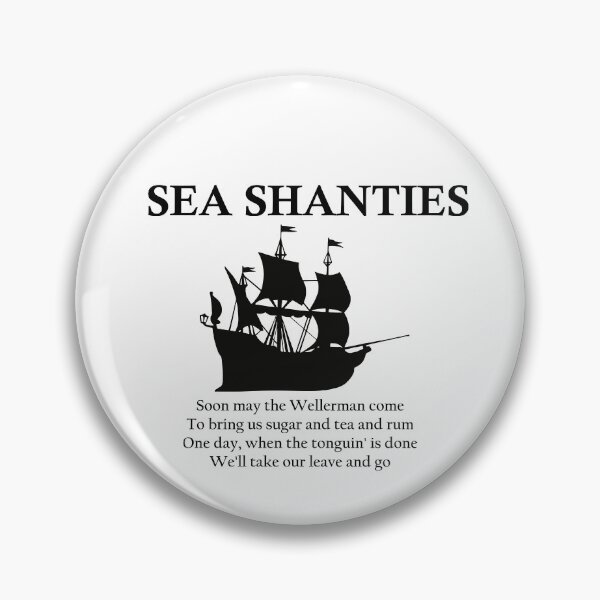 Item preview, Sea shanties ship design designed and sold by odrito.