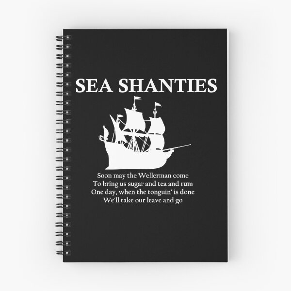 Item preview, Sea shanties ship design designed and sold by odrito.