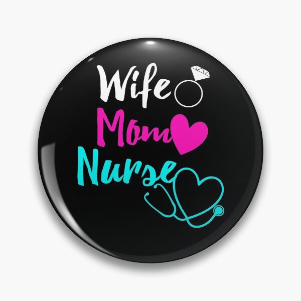 Item preview, Wife Mom Nurse Womens RN LPN Mothers Day Gift For Nurses  designed and sold by WandaMorales.