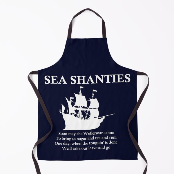 Item preview, Sea shanties ship design designed and sold by odrito.