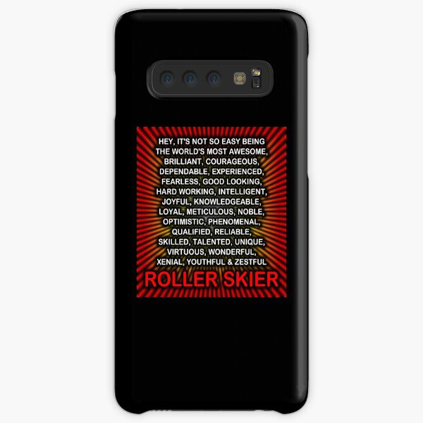Hey, It’s Not So Easy Being ... Roller Skier Samsung Galaxy Snap Case