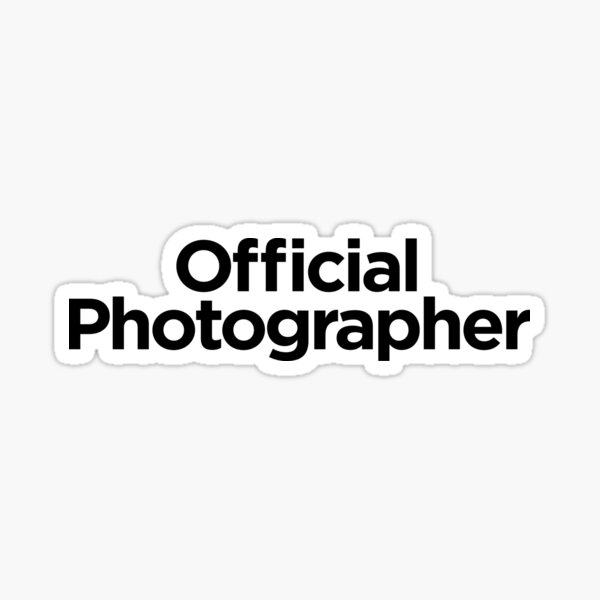 Item preview, Official Photographer designed and sold by THE MARKETPLACE.