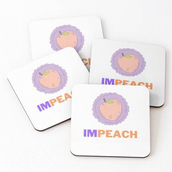 Item preview, Impeach I'm Peach Pun designed and sold by GoodMoodFood.