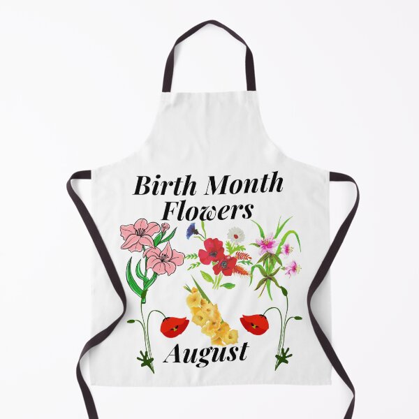 Item preview, Birth Month Flowers, August. designed and sold by MacjarrGems.