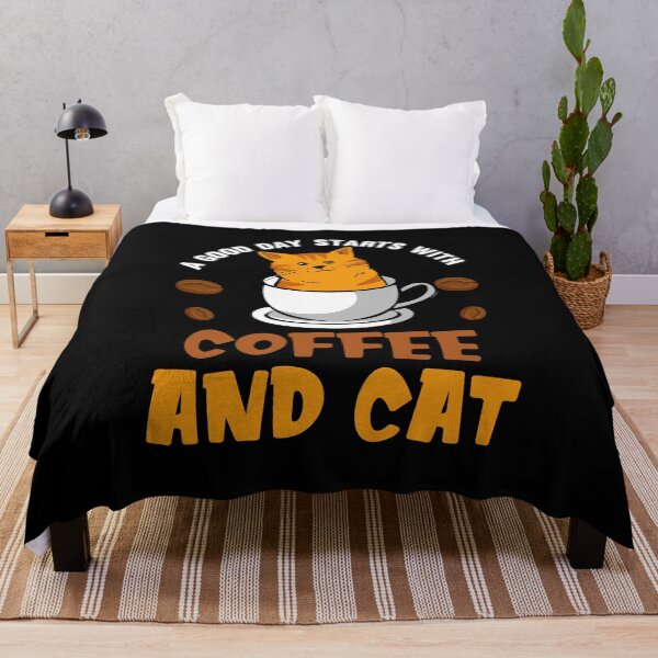 Item preview, Coffee and cat designed and sold by ElBeDesigns.