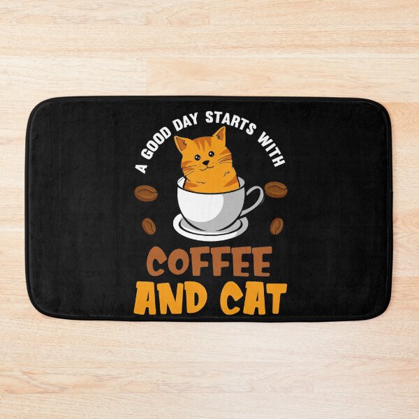 Item preview, Coffee and cat designed and sold by ElBeDesigns.