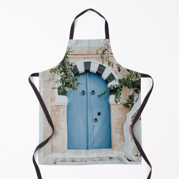 Item preview, Blue Arabic style door designed and sold by Melissa Peltenburg.