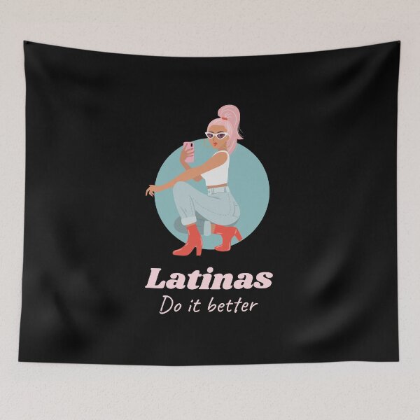Item preview, LATINAS DO IT BETTER SHIRT TEE SWEATER HOODIE GIFT PRESENT BIRTHDAY CHRISTMAS designed and sold by Timcito.