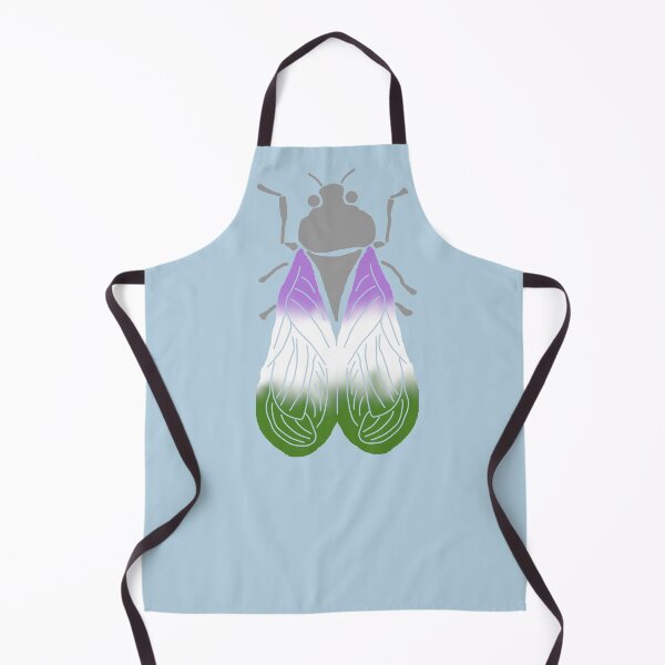 Item preview, Queer-Winged Cicada designed and sold by LochNestFarm.
