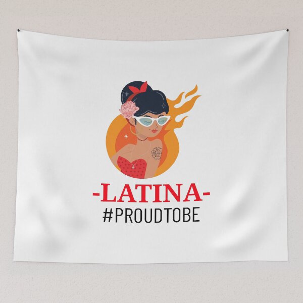 Item preview, PROUD LATINA  T SHIRT TEE SWEATER HOODIE GIFT PRESENT BIRTHDAY CHRISTMAS designed and sold by Timcito.