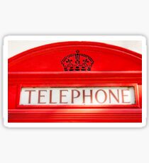 BT Telephone booth Sticker