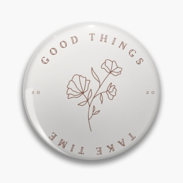 Item preview, Good things take time inspirational quote designed and sold by lizzielemone.