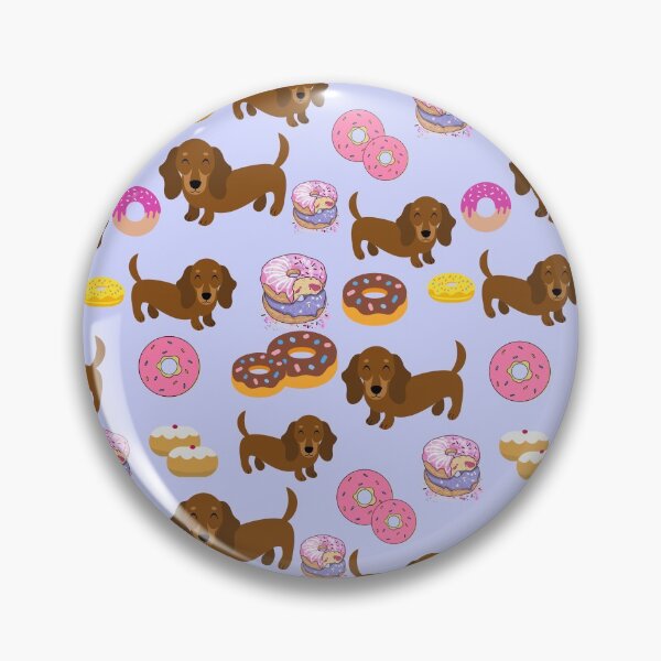 Item preview, Pink Donut Dackel designed and sold by pumpqin.