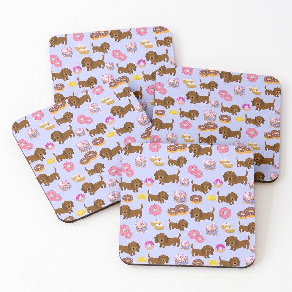 Item preview, Pink Donut Dackel designed and sold by pumpqin.