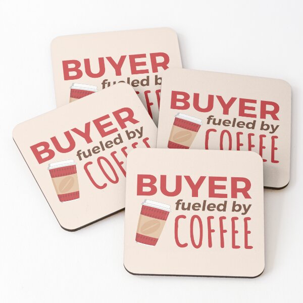 Item preview, Buyer Fueled by Coffee | for buyers designed and sold by Punchi-Design.