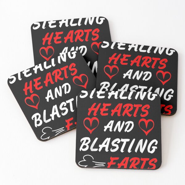 Item preview, Stealing Hearts And Blasting Farts Funny Quote Kids Men 23 designed and sold by ALISONABBOTTAU.