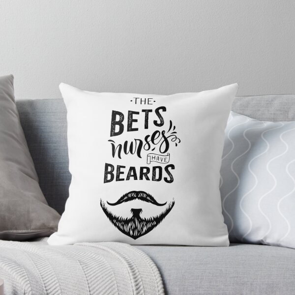 Item preview, The Best Nurses Have Beards designed and sold by chulitad.