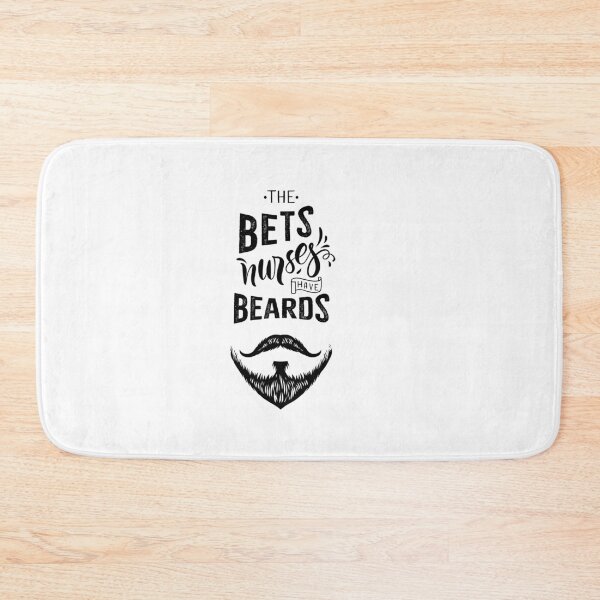 Item preview, The Best Nurses Have Beards designed and sold by chulitad.