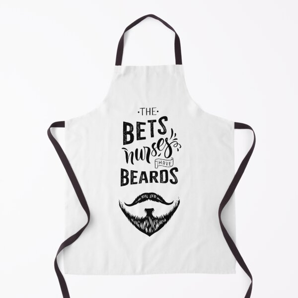 Item preview, The Best Nurses Have Beards designed and sold by chulitad.
