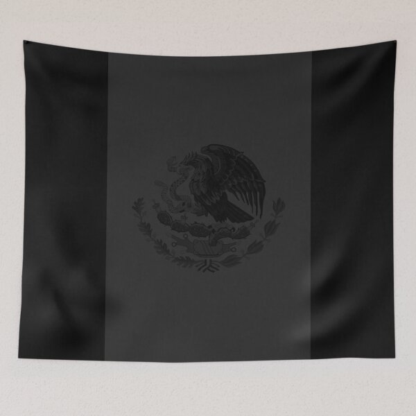 Item preview, Mexico Flag Blackout/Stealth designed and sold by Cestus.