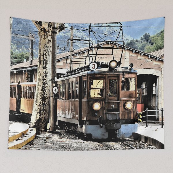 Item preview, Soller Train Station, Majorca designed and sold by SEEMUELLER.