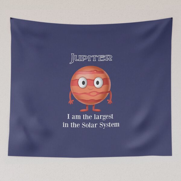 Item preview, Jupiter funny cartoon planet, solar system,astronomy, Awesome gift for astronomy lovers!  designed and sold by abdelhak2005.