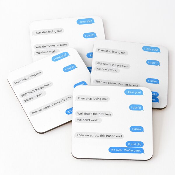 Item preview, Elena and Damon Breakup Text designed and sold by barrjoce.