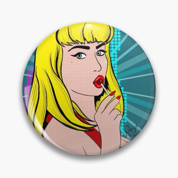 Item preview, Pop art girl  designed and sold by Jvstrob.