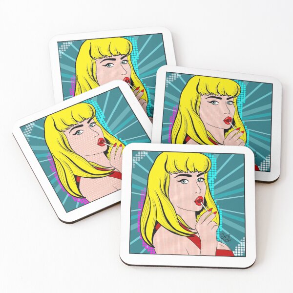 Item preview, Pop art girl  designed and sold by Jvstrob.