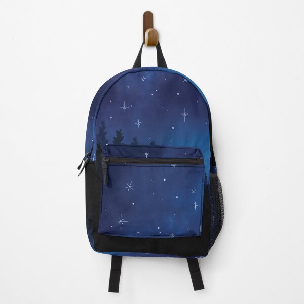 Item preview, Stars in Space Over Forest (blue) designed and sold by Design Minds Boutique.