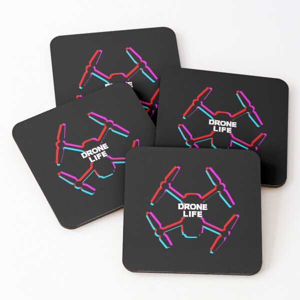Item preview, Drone Enthusiast - Drone Life DJI UAV RPA FPV (Glitch Colorway) designed and sold by arcayne.