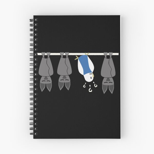 Item preview, Budgie and bat, blue designed and sold by Cevetan.