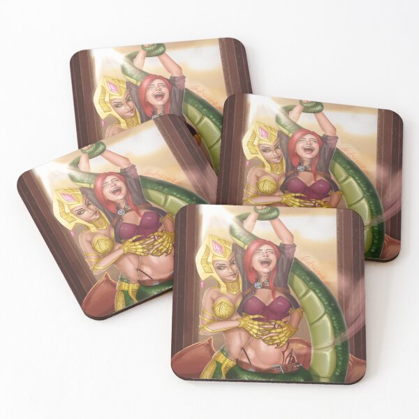 Item preview, Lamia Warrior Tickling designed and sold by ladykraken.