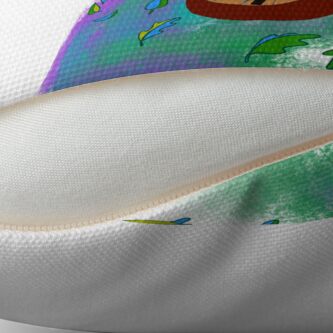Alternate view of Colors of the Wind Throw Pillow