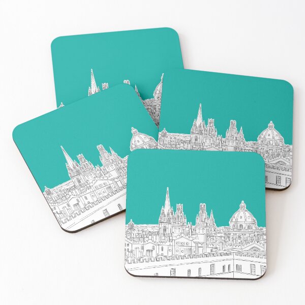 Item preview, Oxford Skyline  (Teal Version) designed and sold by Adam Regester.